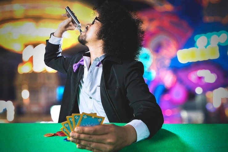 Tampilan seluler ling slot dengan menu kategori permainan dan menu samping
